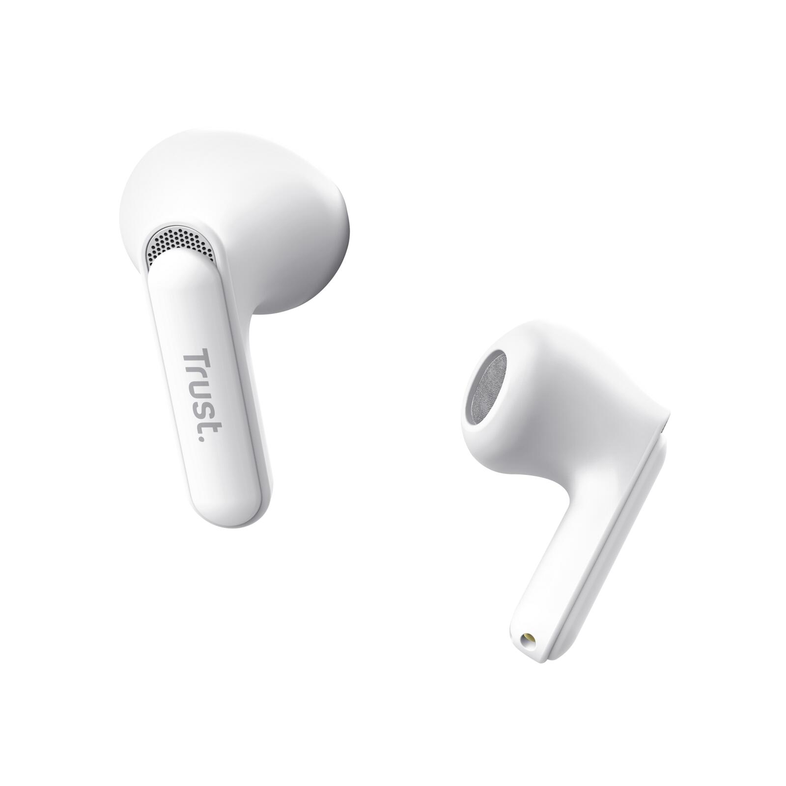 Trust Yavi Bluetooth-ENC-Ohrhörer - Weiß