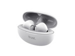 Trust Yavi Bluetooth-ENC-Ohrhörer - Weiß