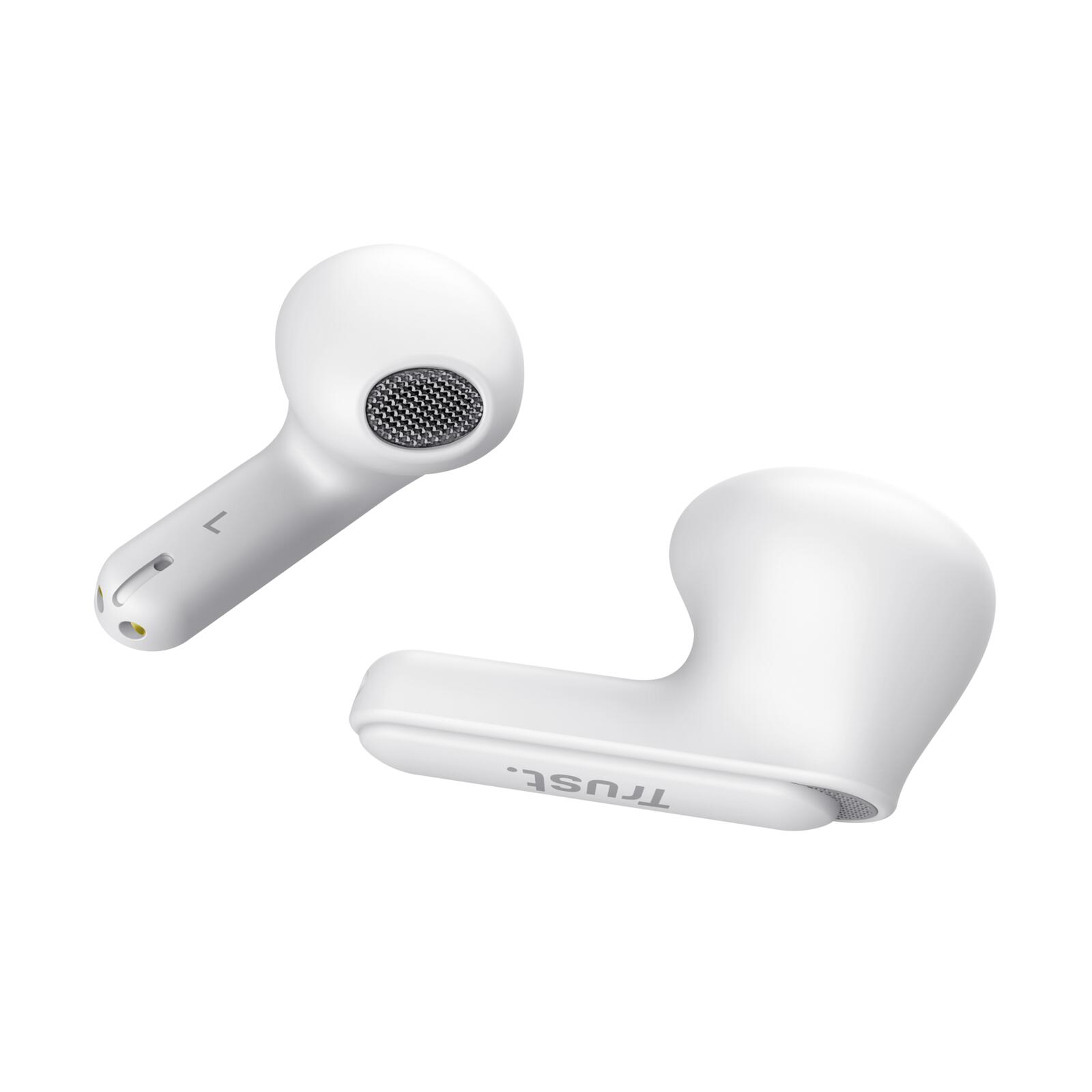 Trust Yavi Bluetooth-ENC-Ohrhörer - Weiß