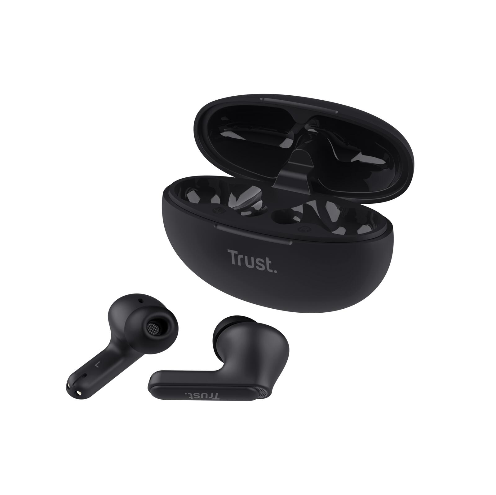 Trust Yavi Bluetooth-ENC-Ohrstöpsel - Schwarz