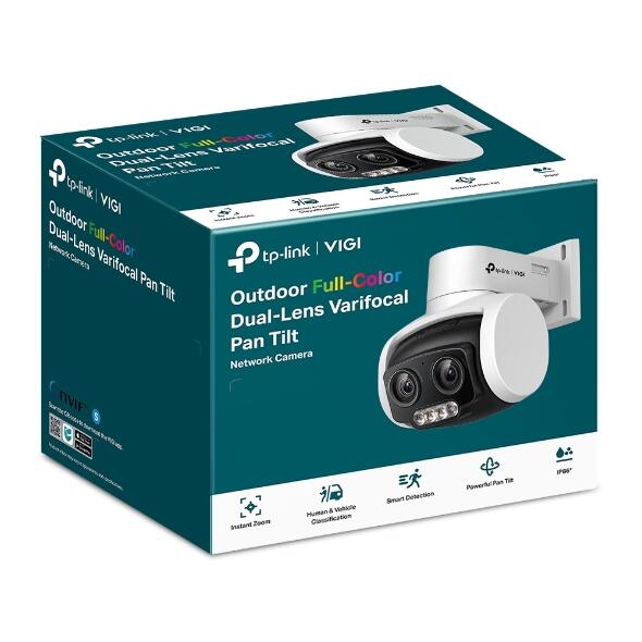 TP-Link VIGI C540V Netzwerk-Überwachungskamera für den Außenbereich mit 4 mm - 12 mm Objektiv