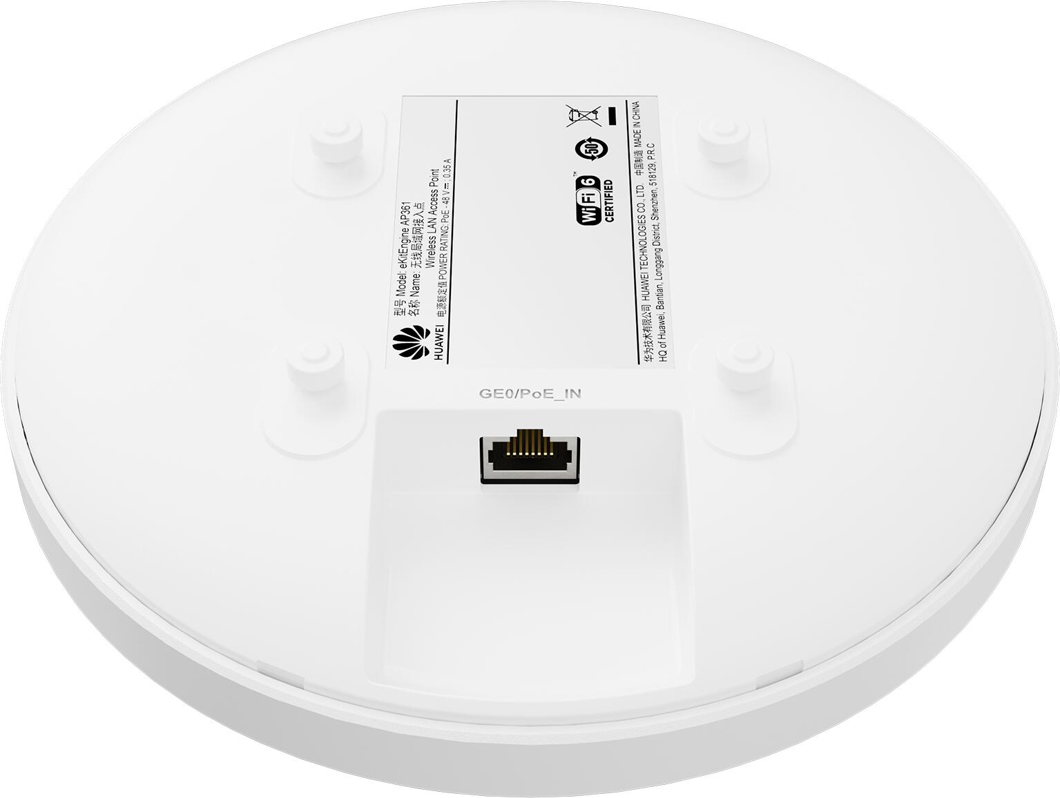 Huawei eKit Access Point A361 WiFi 6 802.11ax 2+2 DualBand Indoor