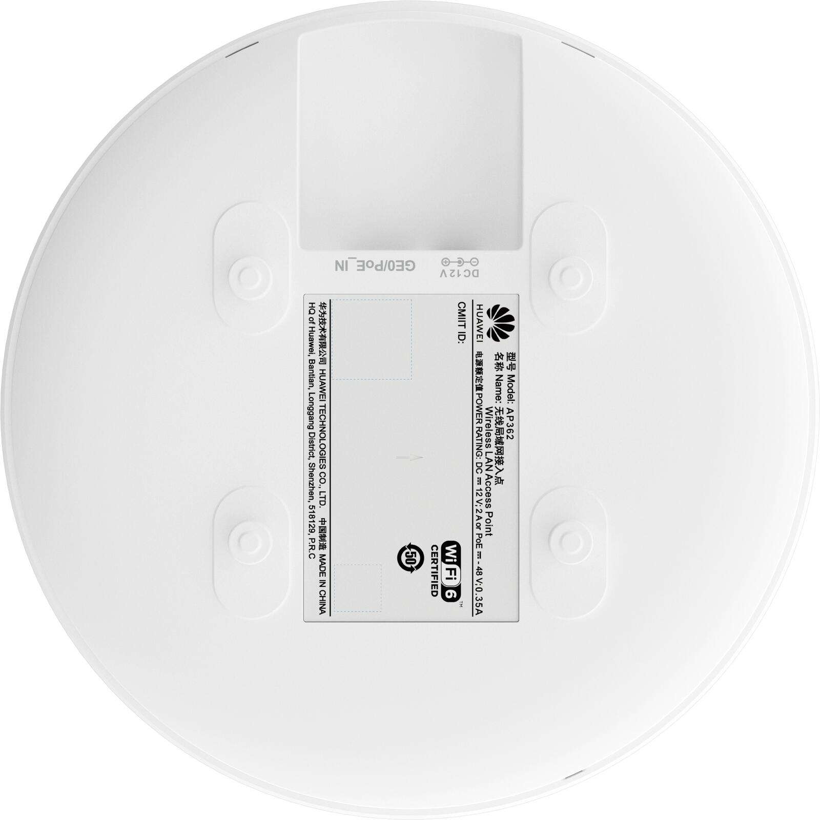 Huawei eKit Access Point A362 WiFi 6 802.11ax 2+2 DualBand Indoor
