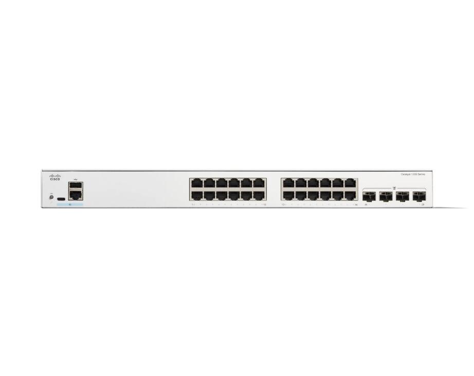 Cisco Catalyst 1300-24T-4G Switch 24x 1GbE + 4x 1GbE SFP L3 managed