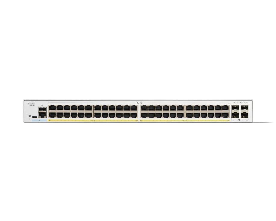 Cisco Catalyst 1300-48FP-4G Switch 24x 1GbE + 4x 1GbE SFP L3 managed