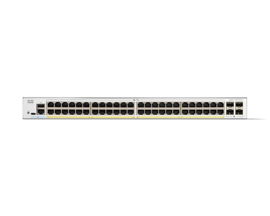Cisco Catalyst 1300-48P-4G Switch 24x 1GbE + 4x 1GbE SFP L3 managed