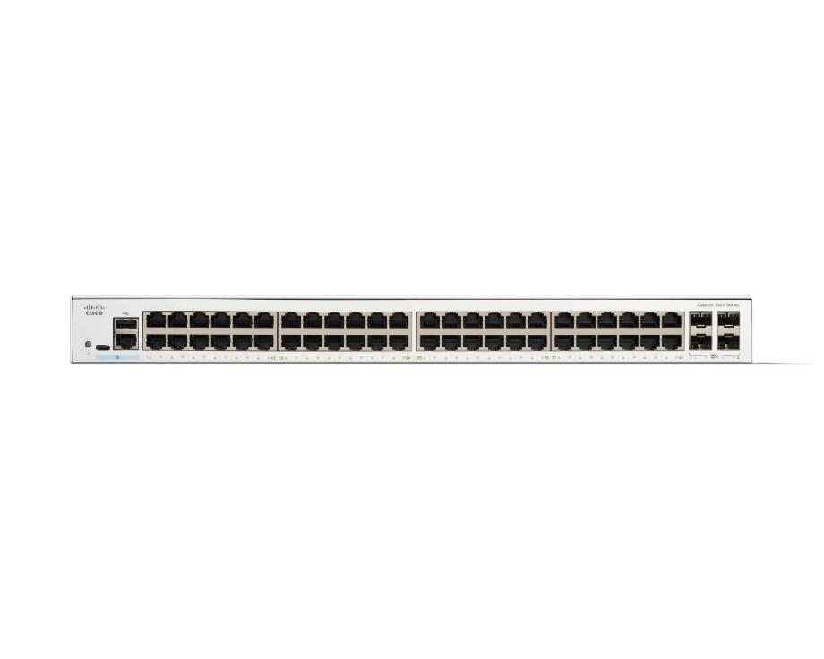 Cisco Catalyst 1300-48T-4X Switch 48x 1GbE + 4x 10GbE SFP+ L3 managed