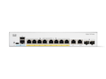 Cisco Catalyst 1300-8P-E-2G Switch 8x 1GbE PoE+ + 2x 1GbE RJ45/SFP Combo L3 managed