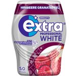Extra® Kaugummis PROFESSIONAL WHITE Himbeere Granatapfel