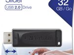 Verbatim Slider - USB-Stick 32 GB - Schwarz