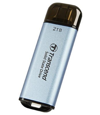 Transcend ESD300 Externe SSD 2 TB, blau