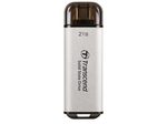 Transcend ESD300 Externe SSD 2 TB, silber