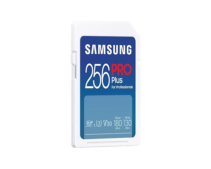Samsung PRO Plus MB-SD256SB Speicherkarte 256 GB mit USB Kartenleser