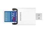Samsung PRO Plus MB-SD256SB Speicherkarte 256 GB mit USB Kartenleser