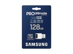 Samsung PRO Ultimate MB-MY128SB Speicherkarte 128 GB mit USB Kartenleser