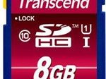 Transcend SDU1 Speicherkarte 8 GB