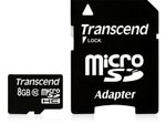 Transcend TS8GUSDHC10 Speicherkarte 8 GB