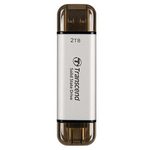 Transcend ESD310 Externe SSD 1 TB, silber