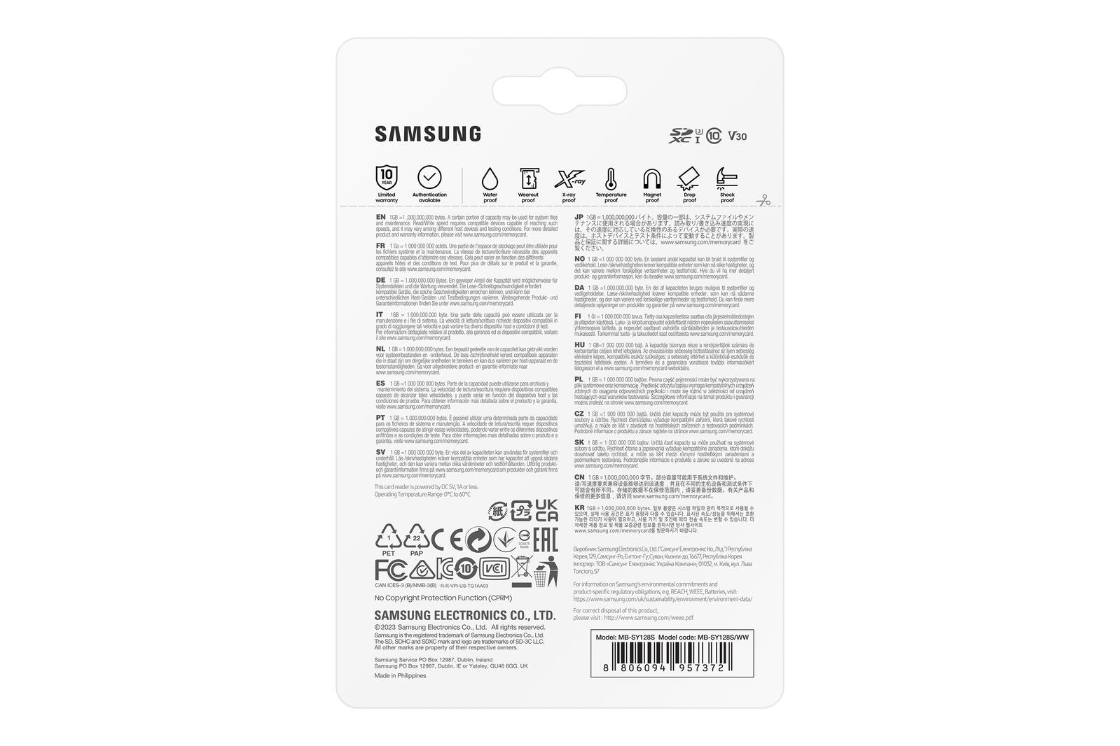 Samsung PRO Ultimate MB-SY128S Speicherkarte 128 GB