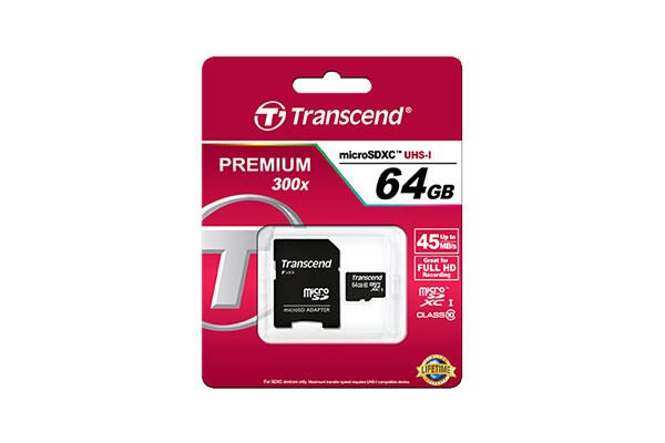 Transcend TS64GUSDXC10 Speicherkarte 64 GB