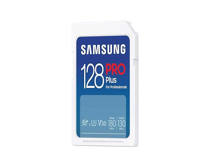 Samsung PRO Plus MB-SD128SB Speicherkarte 128 GB mit USB Kartenleser