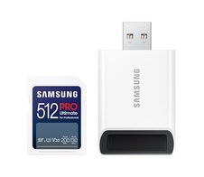 Samsung PRO Ultimate MB-SY512SB Speicherkarte 512 GB mit USB Kartenleser