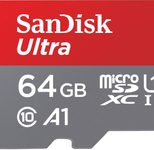 SanDisk Ultra microSDXC Speicherkarte 64GB + SD Adapter