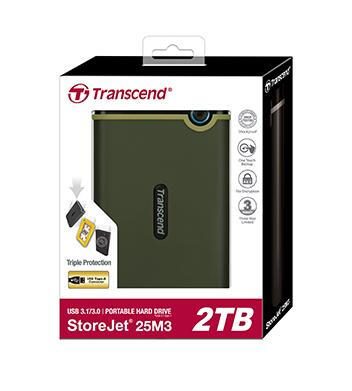 Transcend StoreJet 25M3G Externe Festplatte 1 TB