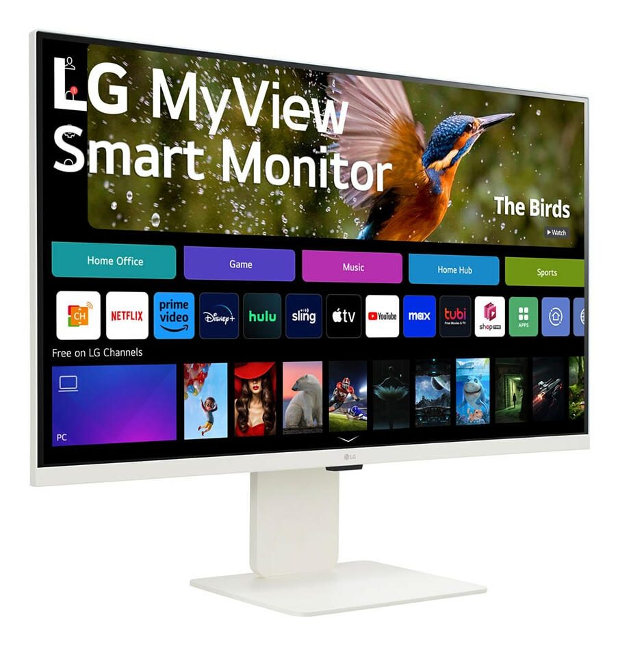 LG MyView 32SR83U-W 4K Ultra HD Smart Monitor 80 cm (31.5")