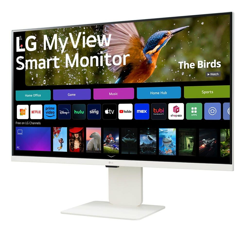 LG MyView 32SR83U-W 4K Ultra HD Smart Monitor 80 cm (31.5")