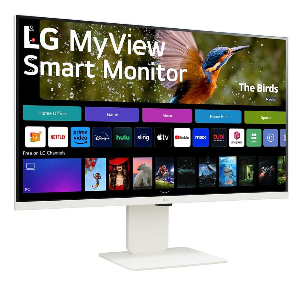 LG MyView 32SR83U-W 4K Ultra HD Smart Monitor 80 cm (31.5")