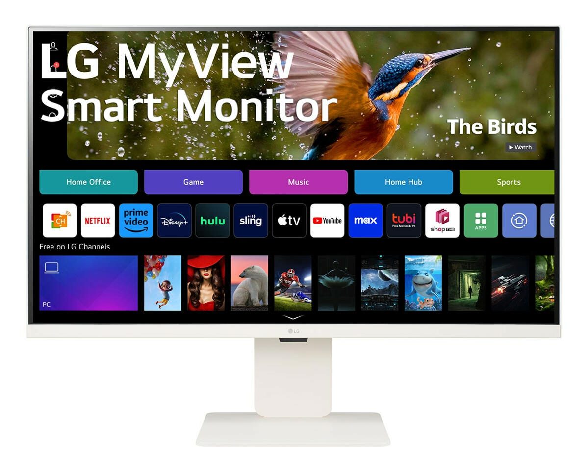 LG MyView 32SR83U-W 4K Ultra HD Smart Monitor 80 cm (31.5")