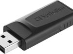 Verbatim Slider - USB-Stick 128GB - Schwarz