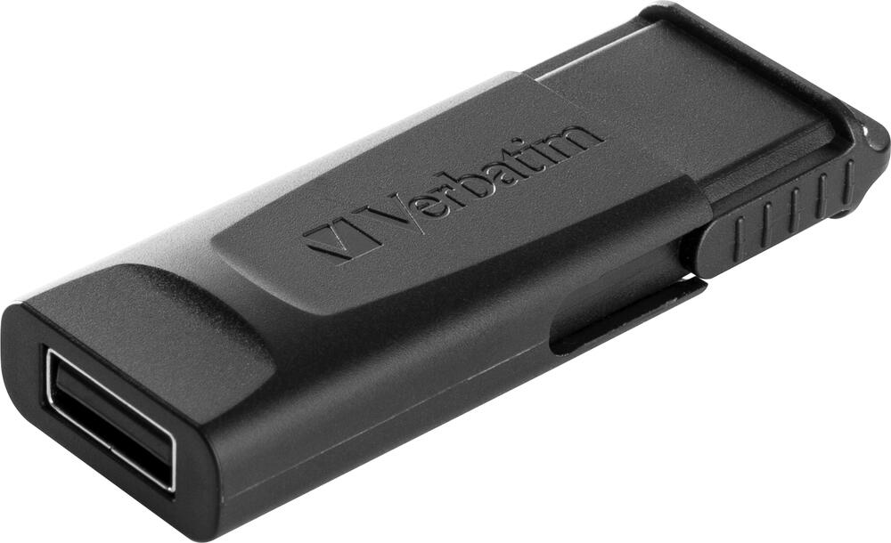 Verbatim Slider - USB-Stick 128GB - Schwarz