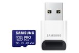 Samsung PRO Plus MB-MD128SB Speicherkarte 128 GB mit USB Kartenleser