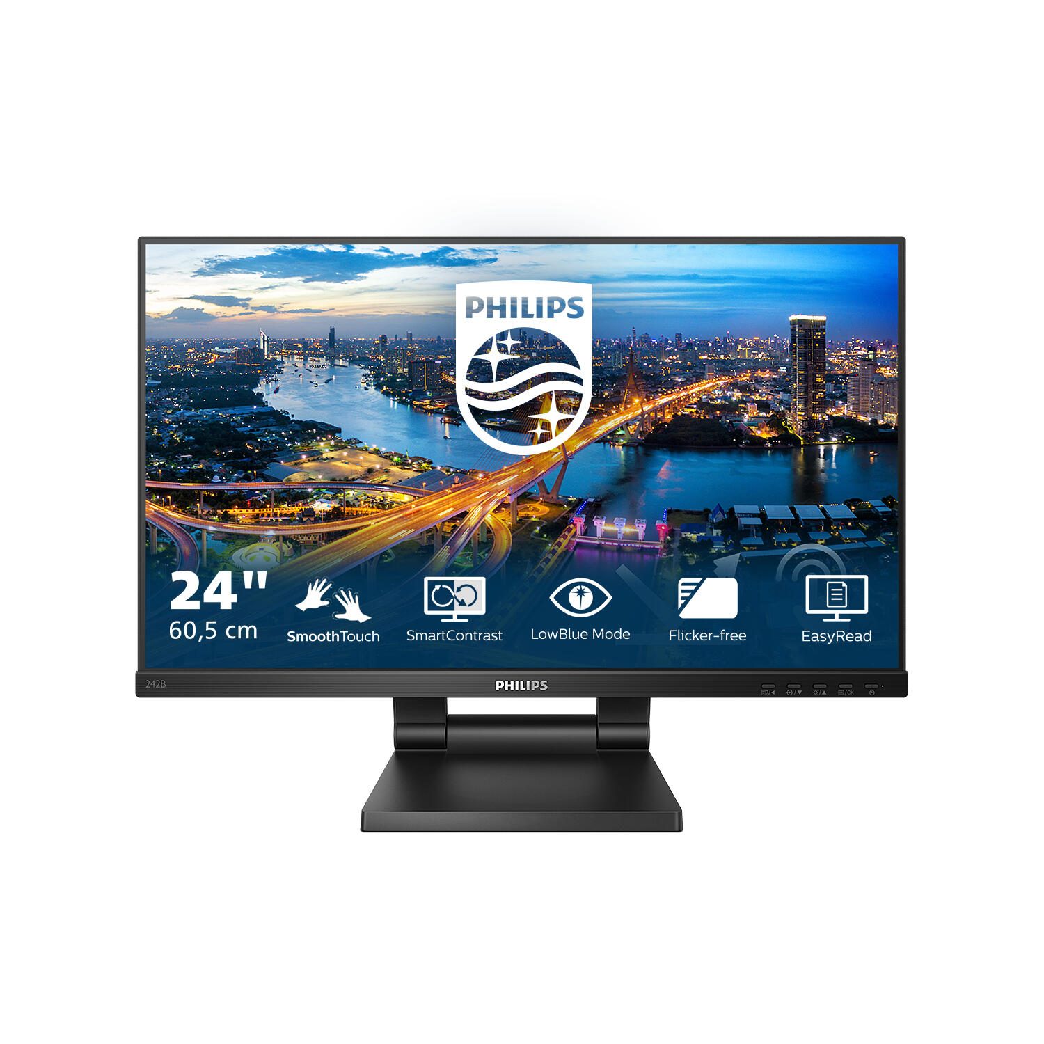 Philips 242B1TC/00 Full HD Display 60,5 cm (23.8")