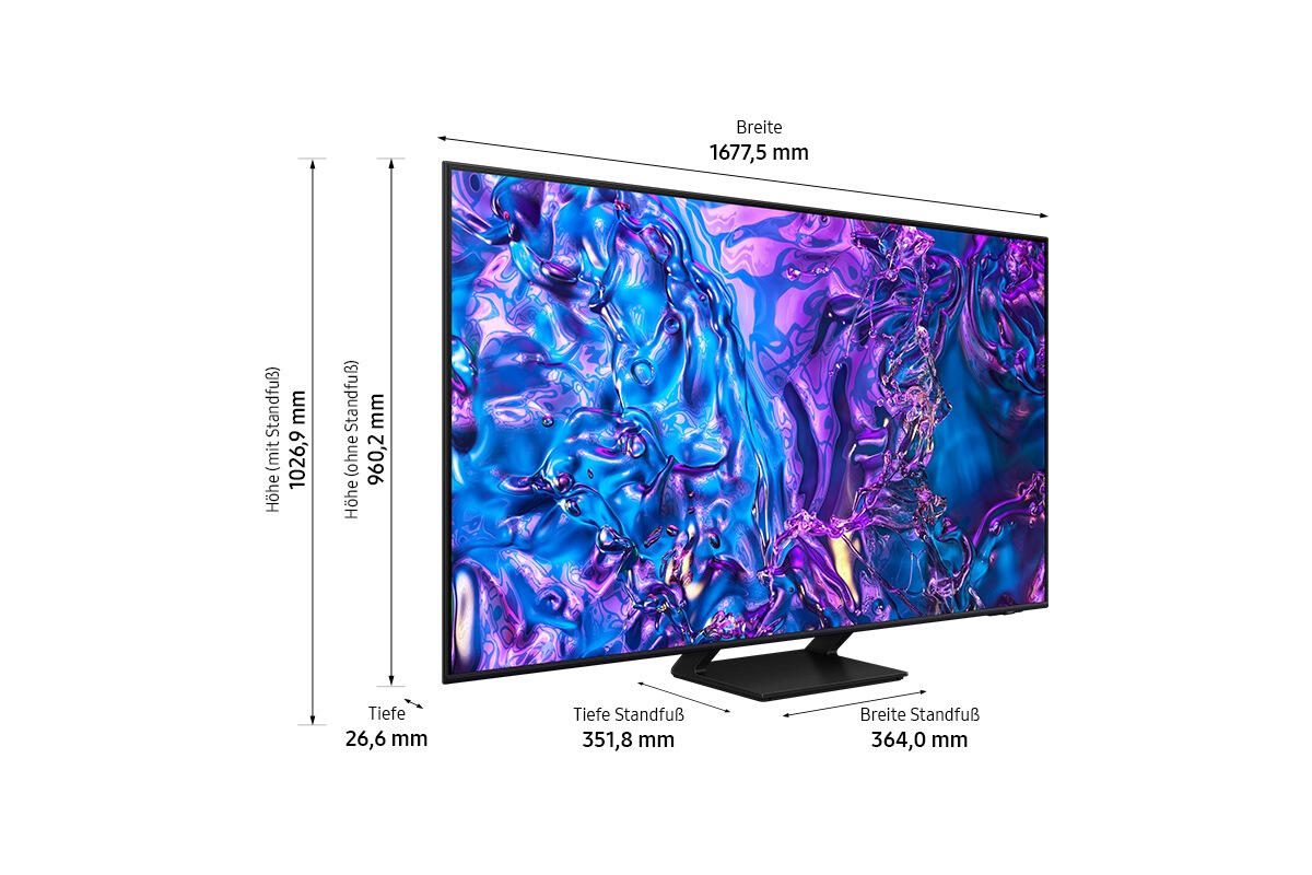 Samsung 75Q70D QLED Smart TV 189 cm 75 Zoll