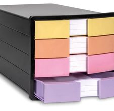 gelb, orange, rosa, lila