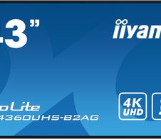 iiyama Digital Signage Display LH4360UHS-B2AG 108 cm (42,5 Zoll)