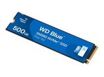 WD Blue SN580 SSD - 500 GB - intern - M.2 2280 - PCIe 4.0 x4 (NVMe)