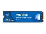 WD Blue SN580 SSD - 500 GB - intern - M.2 2280 - PCIe 4.0 x4 (NVMe)