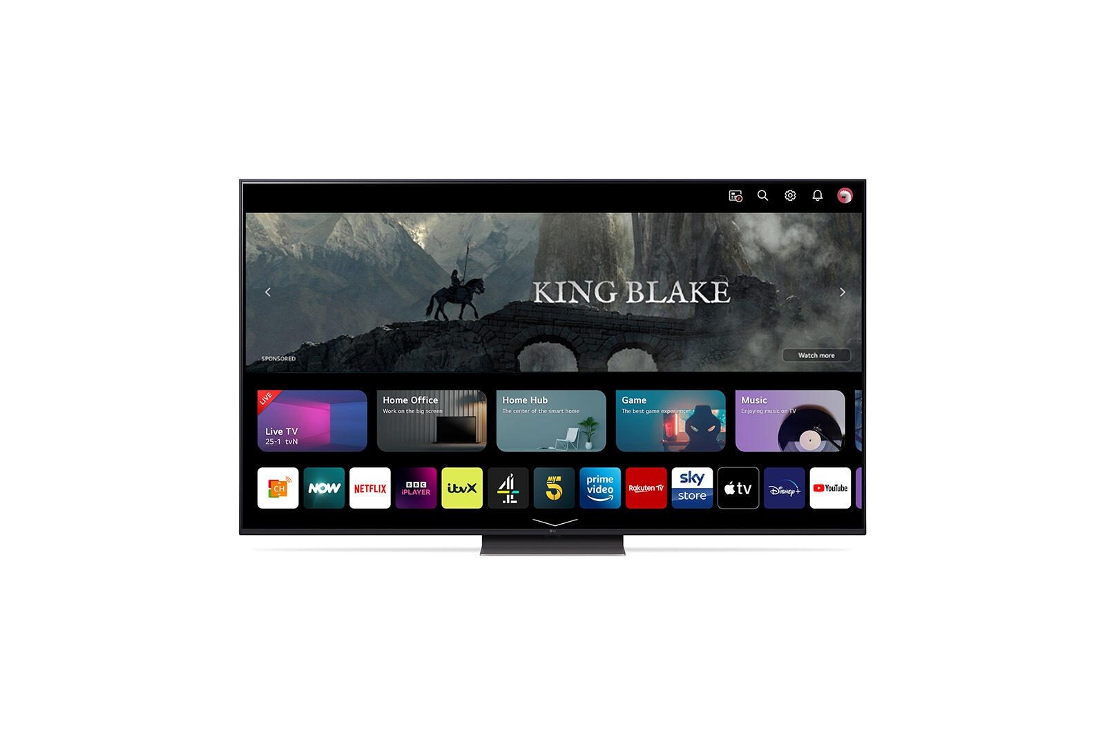 LG 75UR91006LA 4K UHD Smart TV 190,5 cm (75")