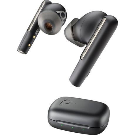 Poly Voyager Free 60 Carbon schwarz Earbuds + Basic Ladeetui