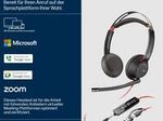 Poly Blackwire 5220 USB-C Stereo-Headset + 3.5-mm-Stecker + USB-C/A-Adapter
