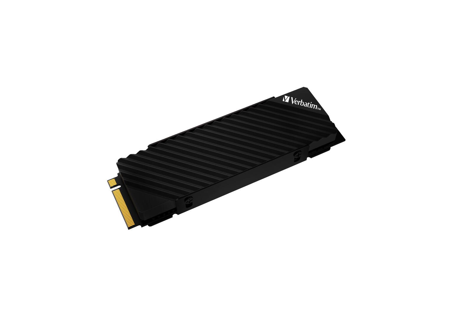 Verbatim Vi7000G NVMe M.2 SSD - 1 TB, integrierter Kühlkörper