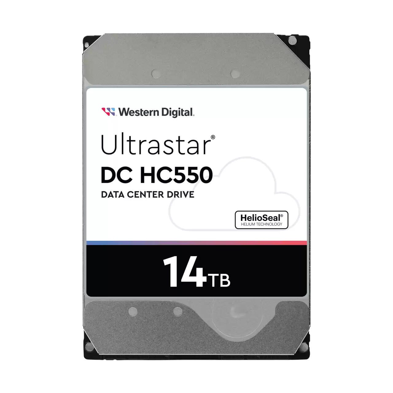 WD Ultrastar DC HC550 SAS Festplatte 14 TB