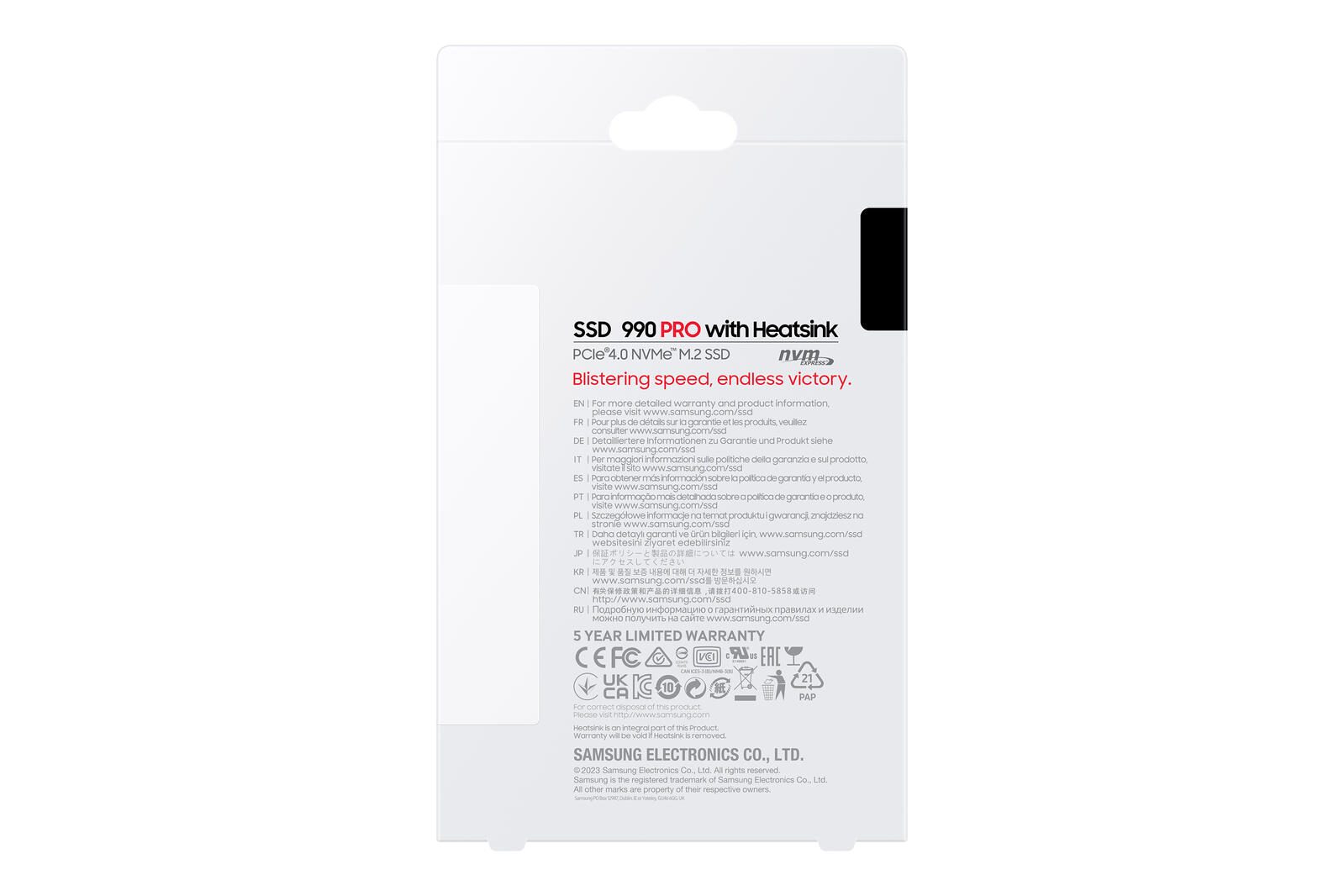 Samsung 990 Pro M.2 SSD - 4 TB