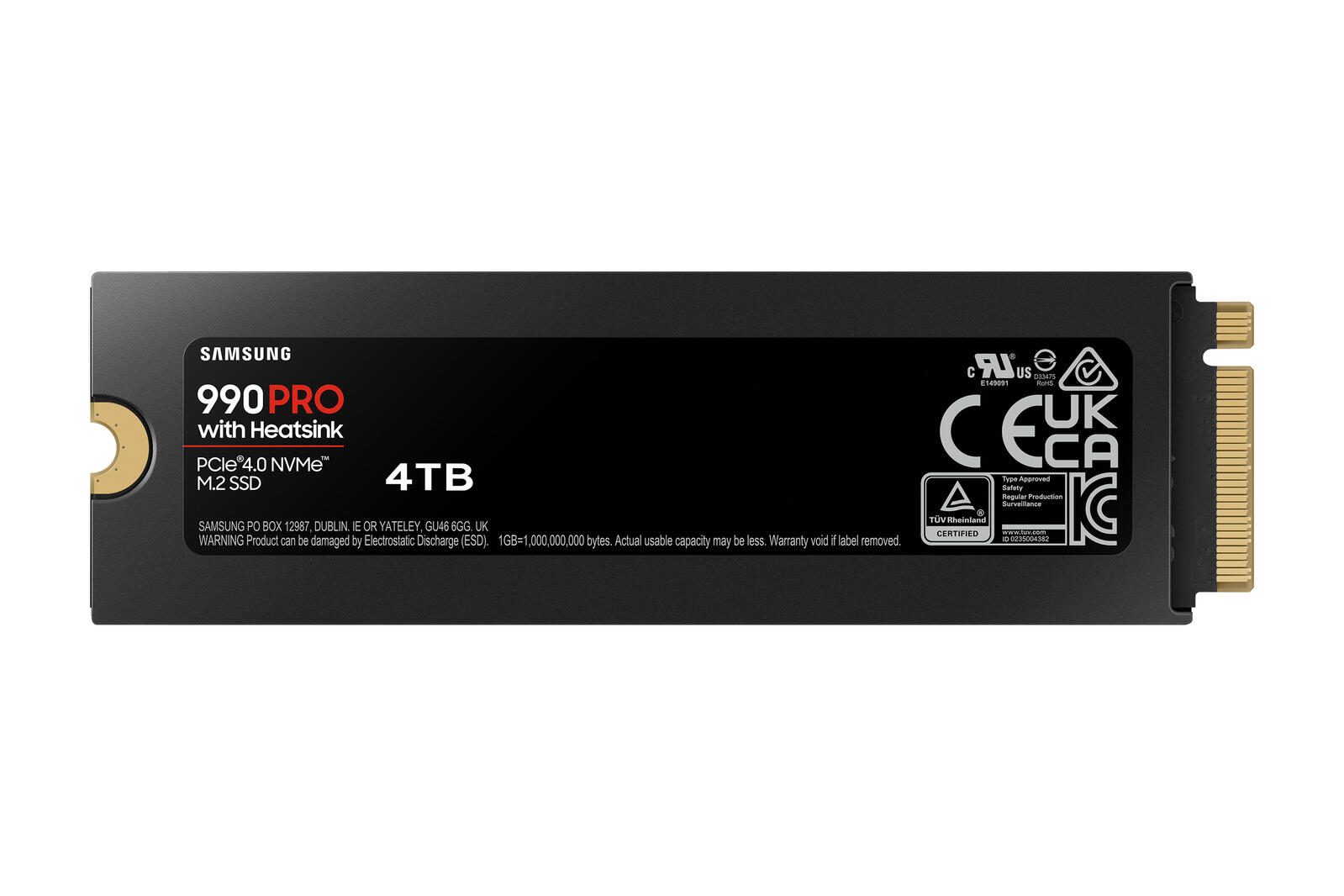 Samsung 990 Pro M.2 SSD - 4 TB