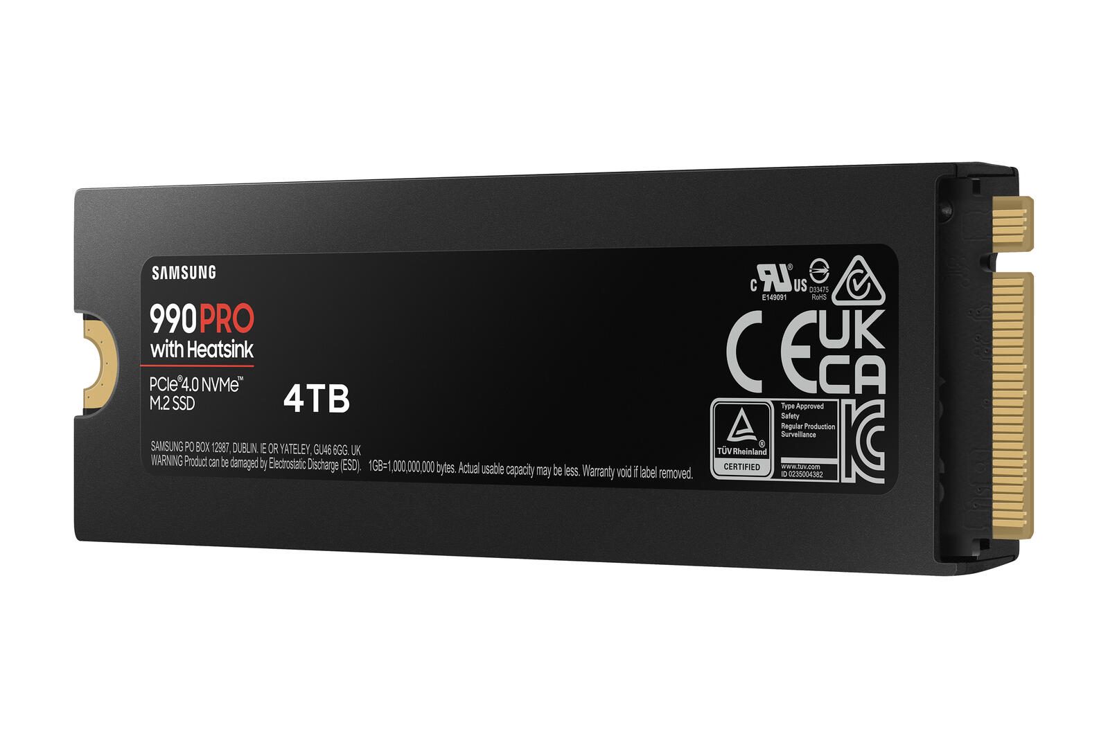 Samsung 990 Pro M.2 SSD - 4 TB