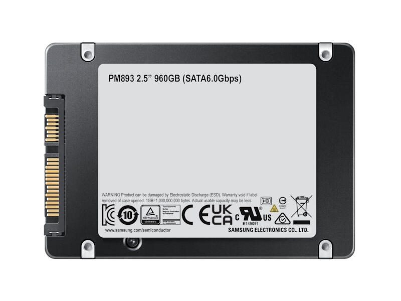 Samsung PM893 SATA SSD - 3,84 TB